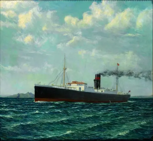 Painting of the Clan Macquarrie by E.S. Hyslop
