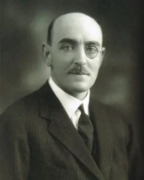 Black and white photograph of Sir Herbert Cayzer,1st Baronet of Tylney, M.P., later created 1st Baron Rotherwick